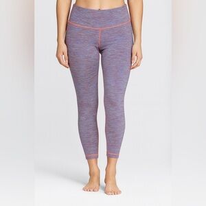 Lululemon wee are from space wunder under crop multicolor stripe leggings Sz 2